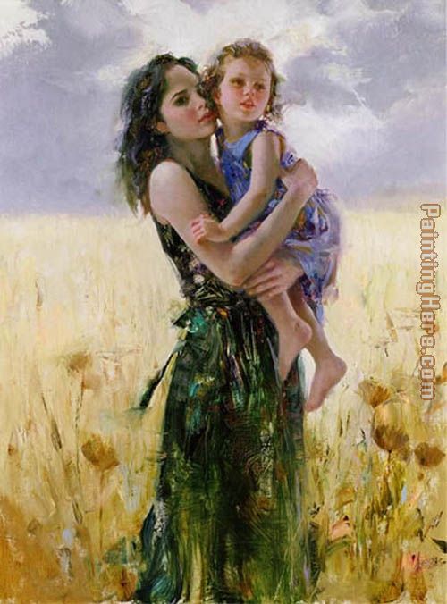 close to my heart painting - Pino close to my heart art painting